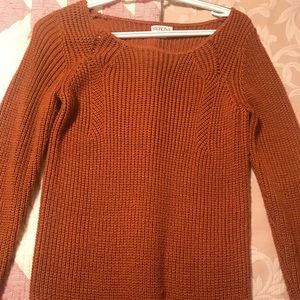 Copper tunic sweater